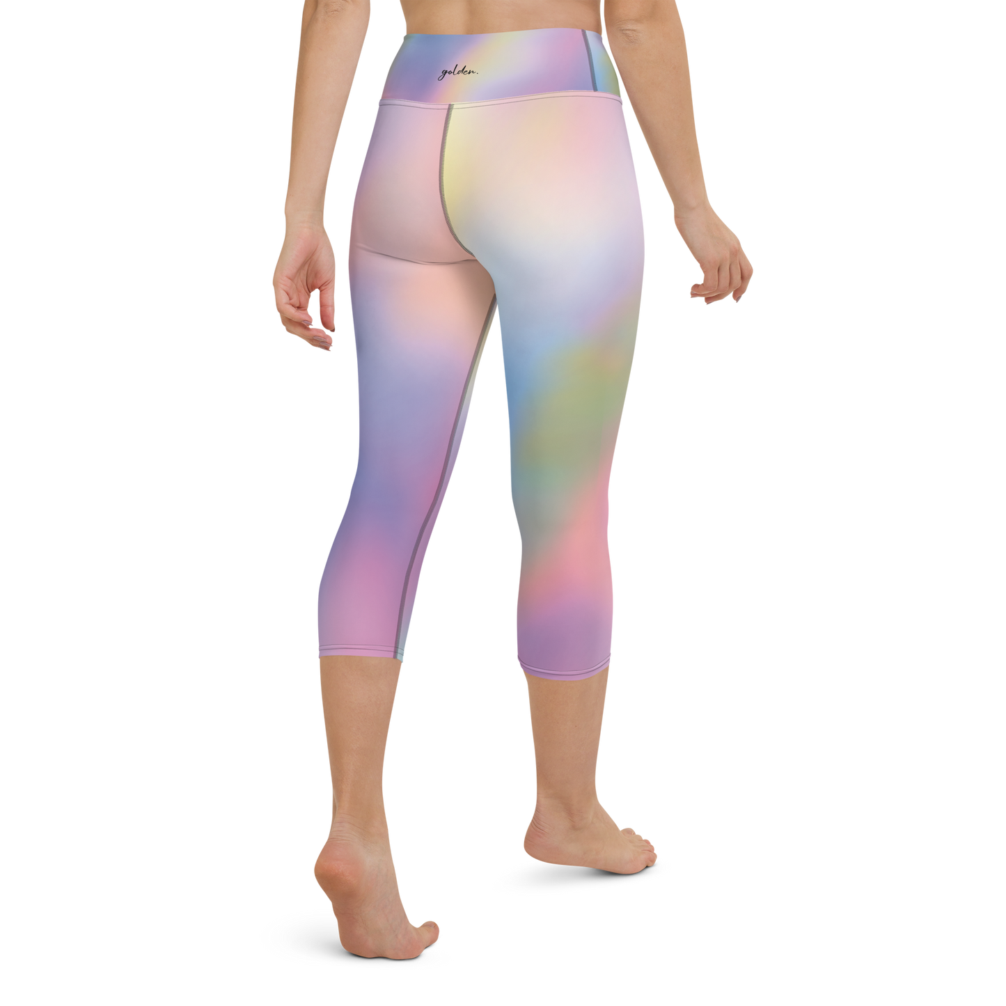 Yoga Capri Leggings inspired by “Golden.”