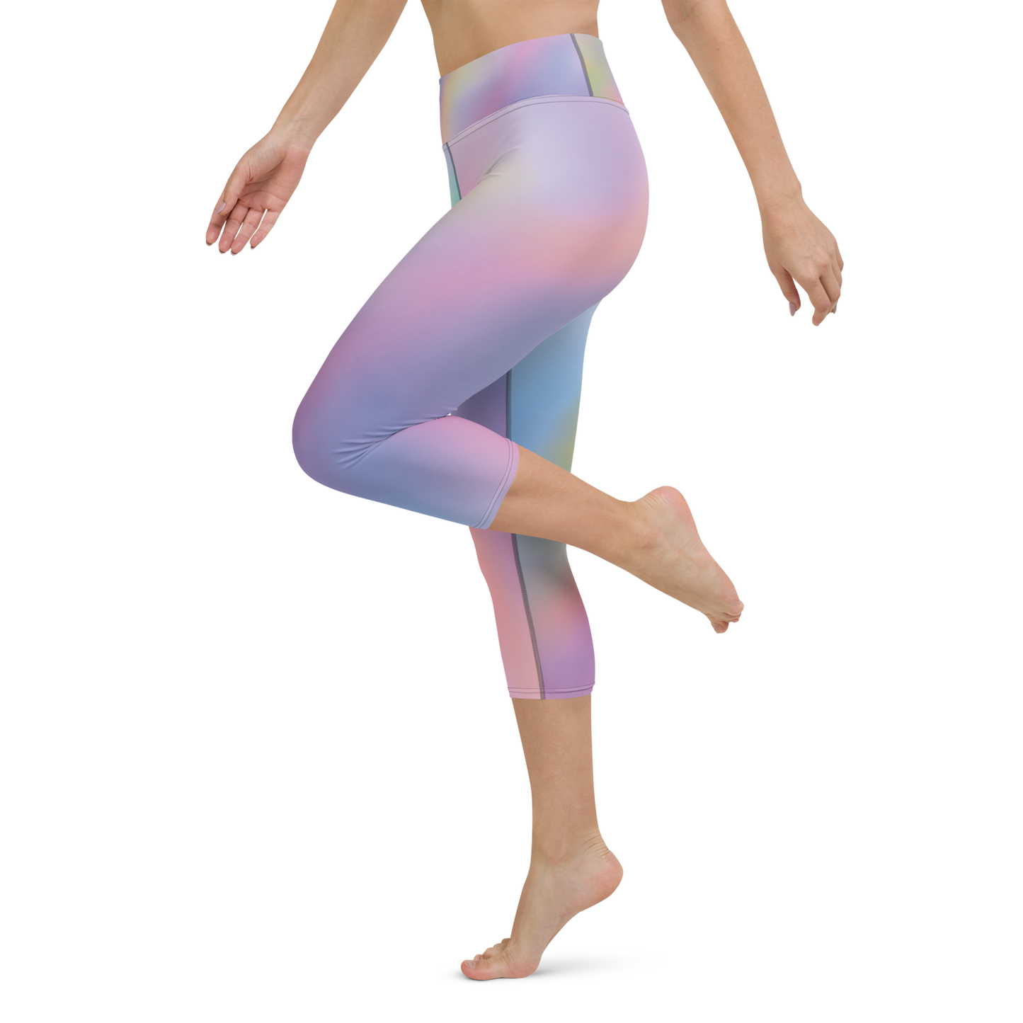 Yoga Capri Leggings inspired by “Golden.”