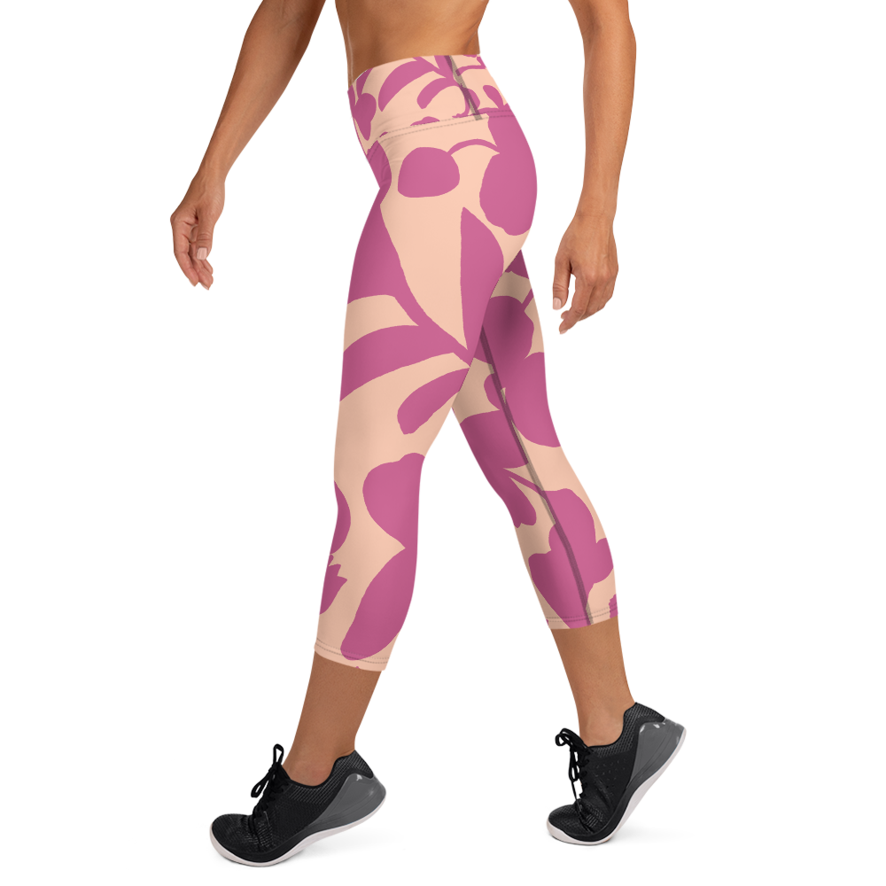 Yoga Capri Leggings inspired by, “Golden.”