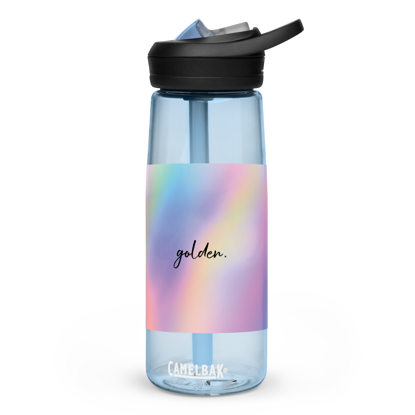 Sports water bottle inspired by, “Golden.”