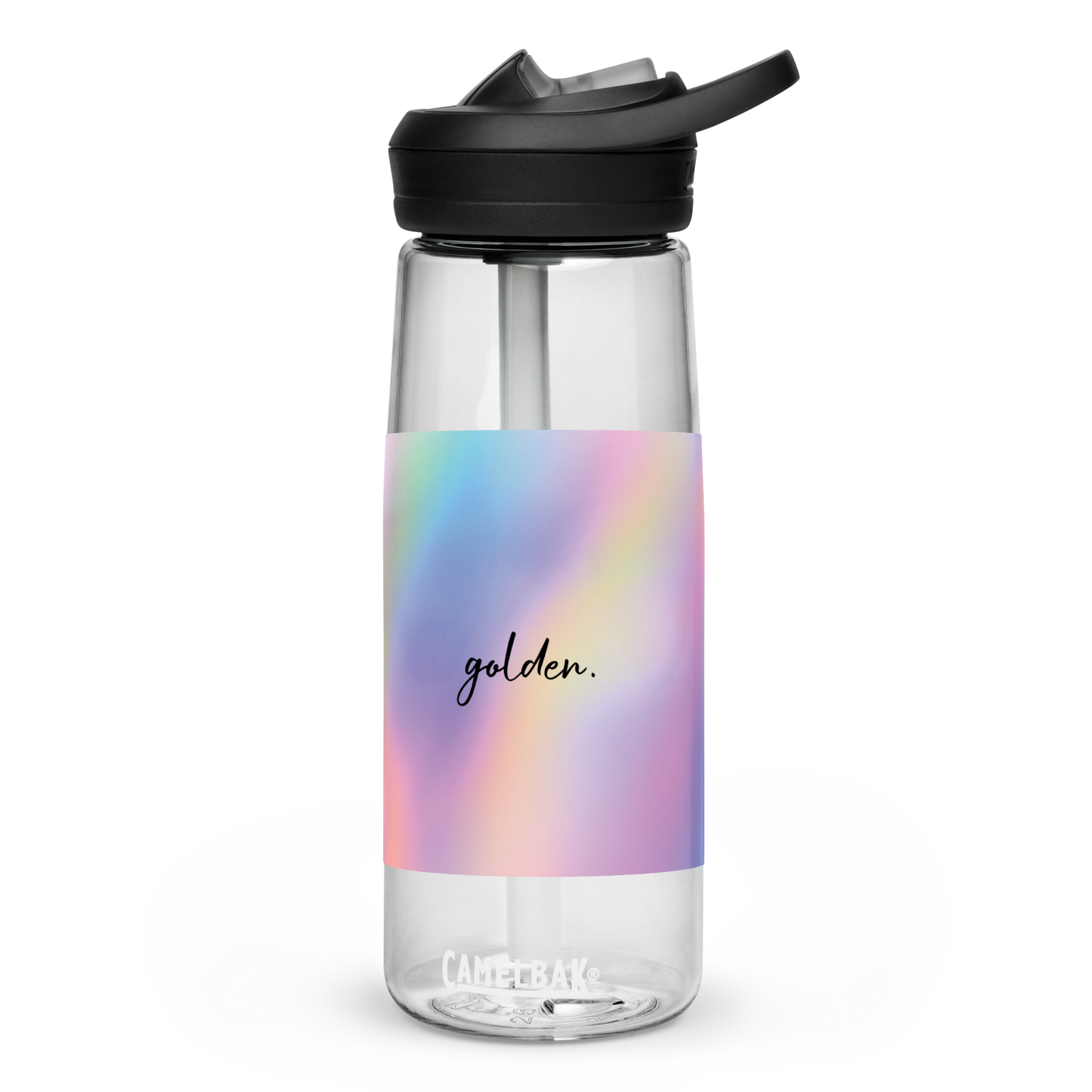 Sports water bottle inspired by, “Golden.”