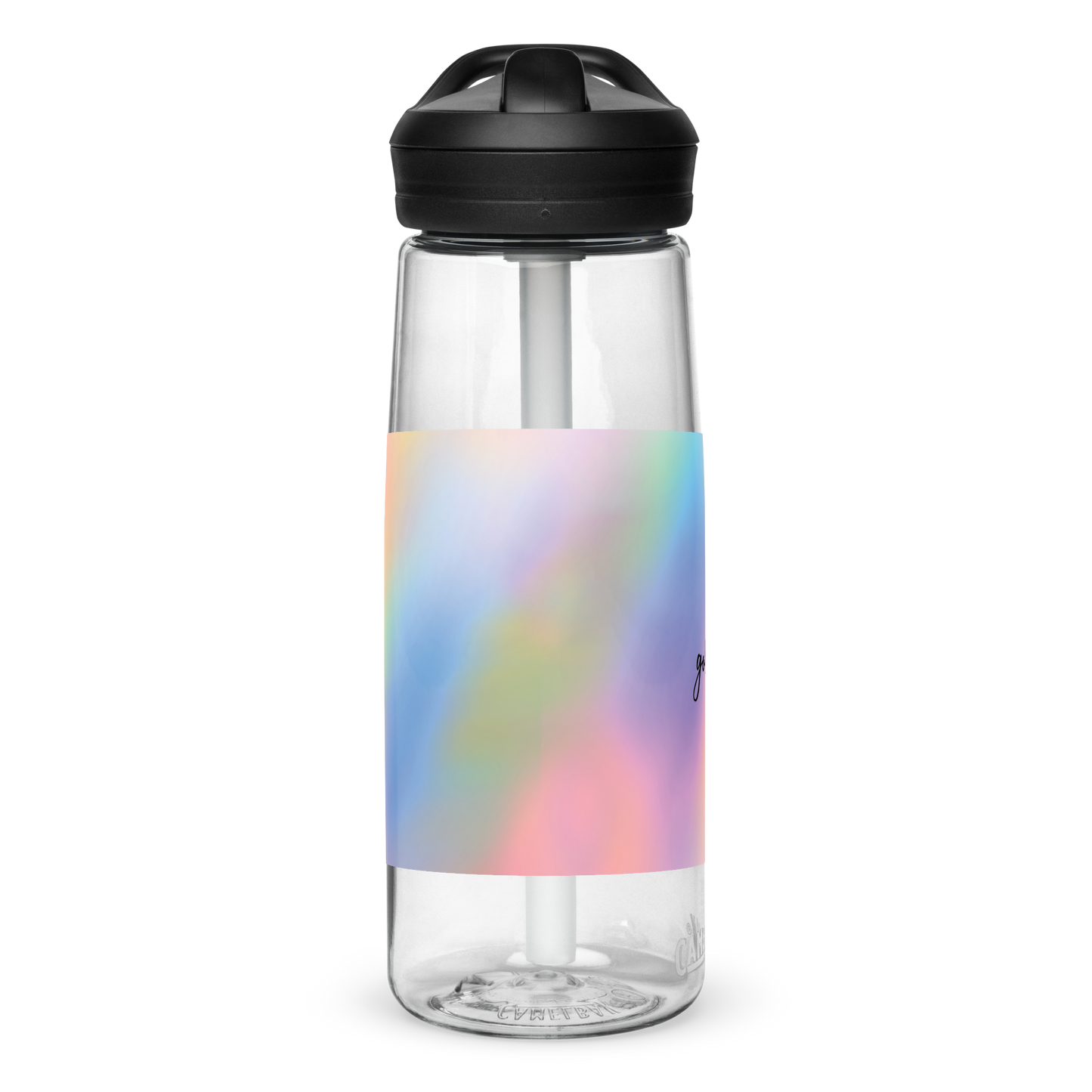 Sports water bottle inspired by, “Golden.”