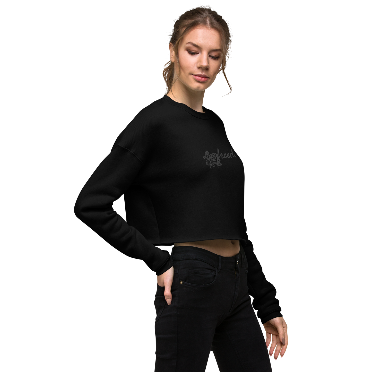 Crop Sweatshirt inspired by, “Freed.”