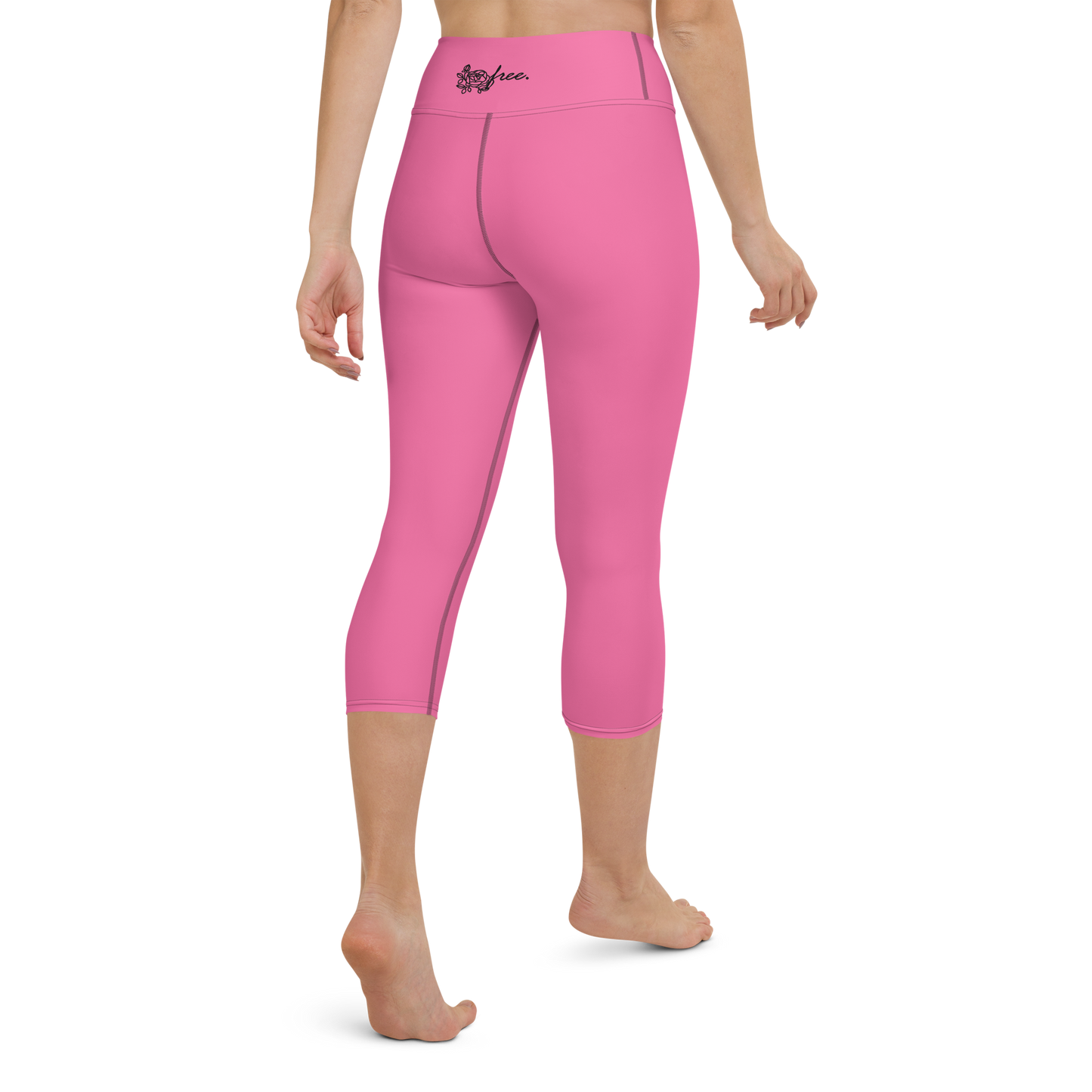 Yoga Capri Leggings inspired by, “Flowers.”