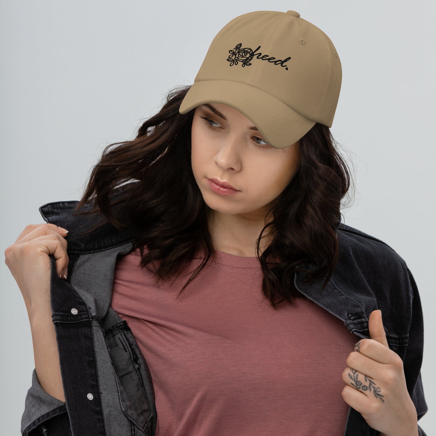 Dad hat inspired by, “Freed.”